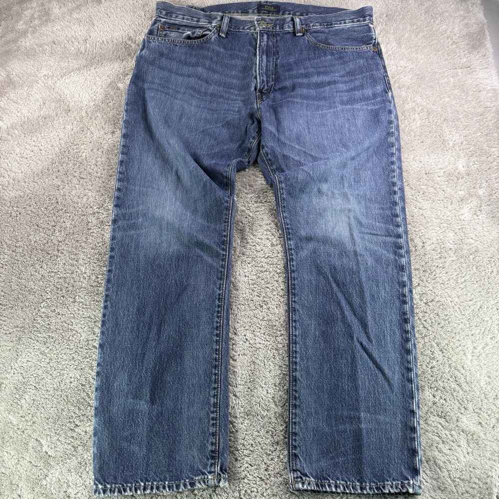Polo Ralph Lauren Hampton Jeans Mens 36x30 Fits 38x30 Med Wash Relaxed Straight
